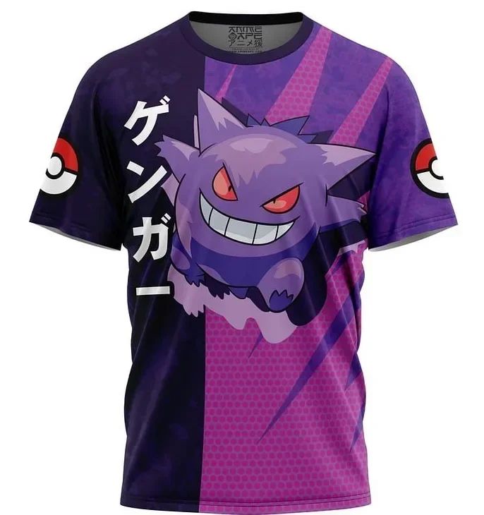 Detské tričká Detské topy Tops Pokemon T tričko chlapci s krátkym rukávom Pikachu tričko Dievčatá oblečenie tričká letné neformálne oblečenie tričko