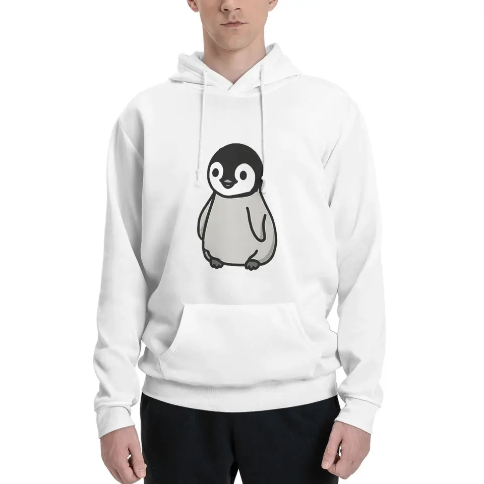 Detské tučniaky mikiny Men Ženy Príležitostné pullové mikiny módne s dlhým rukávom Streetwear Autumn Winter Winter