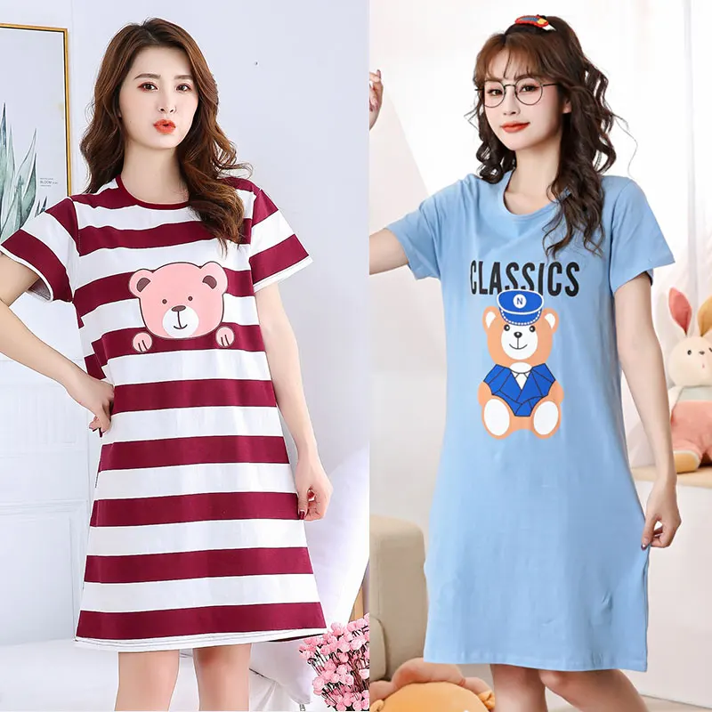 Detské šaty pre dievčatá Summer nočná nočná nočná nočná košeľa Nightgown Baby Cotton Spánok