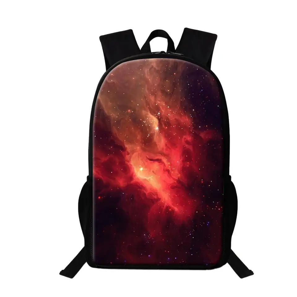 Detské školské tašky Galaxy tlačené dámske vonkajšie ramenné batoh vesmírne vesmírny vzor školského tašky Primárna multifunkčná taška