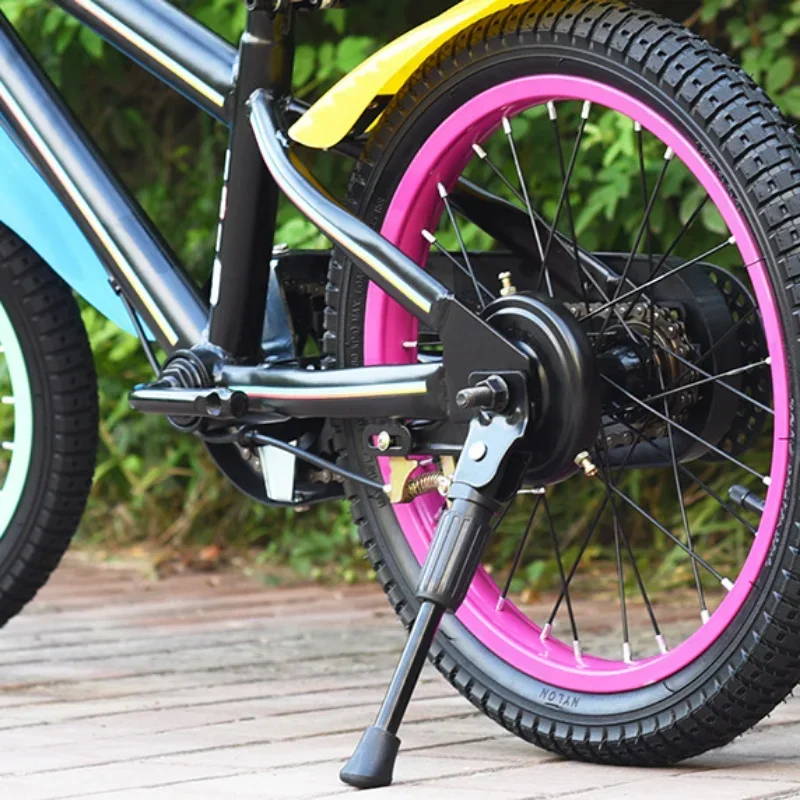 Detský bicykel Kickstand parkovacia stopa Brace Brace Bok bočná podpora 12/16/18/18/20 palca Foot Riding Príslušenstvo