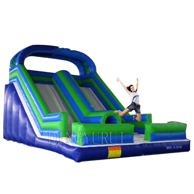 Detský nafukovací šmykľavka vodného bazénu, hrad Trampoline, prekážka, komerčný, prenájom, predaj