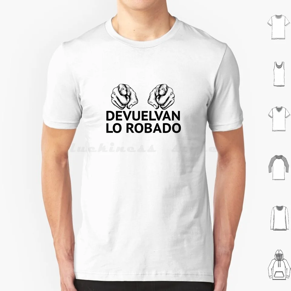 Devavevan Lo Robado T košele Men Men ženy deti 6xl devavevan lo robado nuevas nápady
