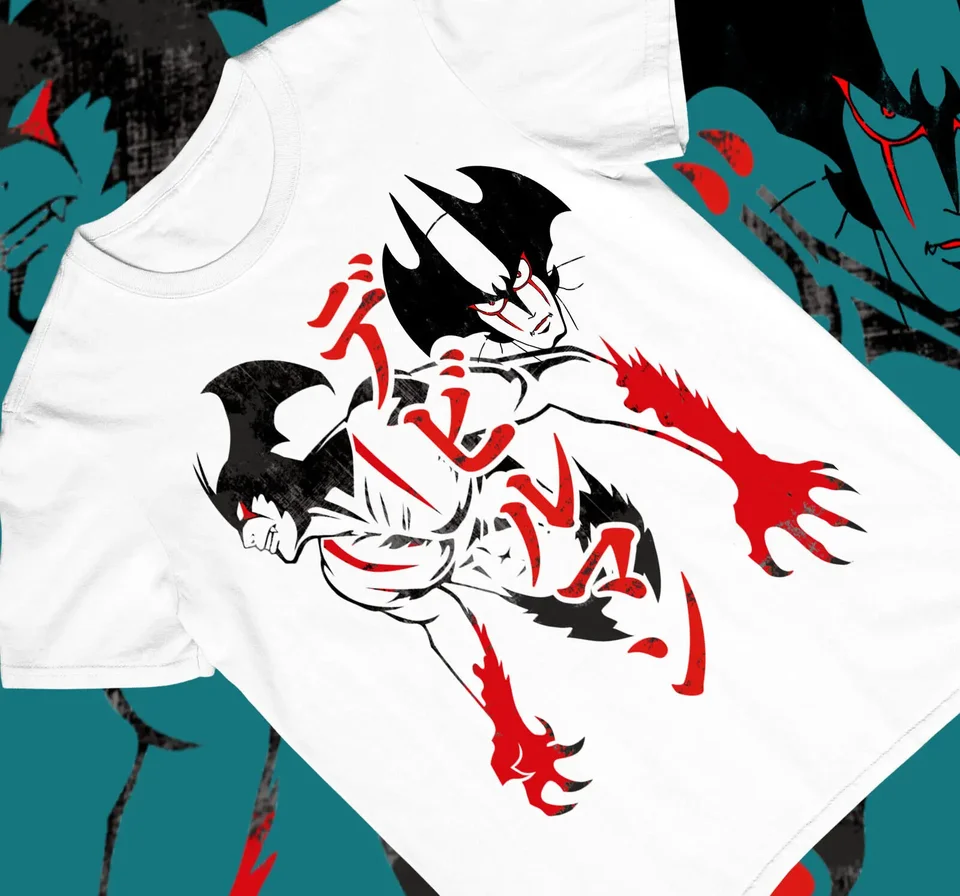 Devilman Crybaby nové tričko, anime hrôza, Akira Fudo, Ryo Asuka, manga, japončina
