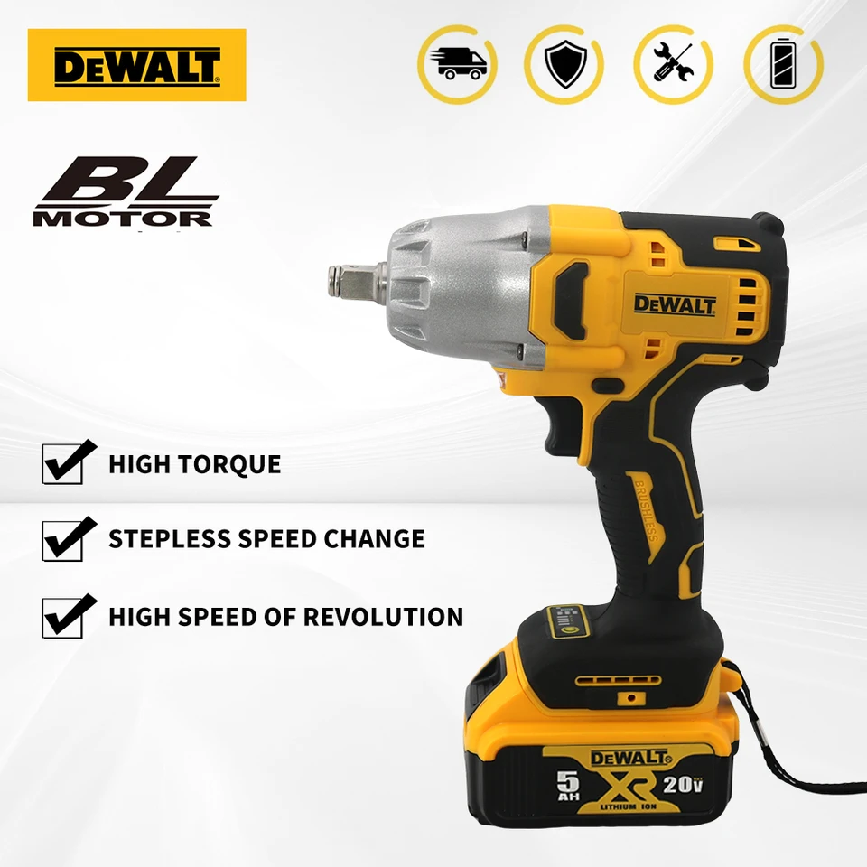 Dewalt Impact Wrench Brushless bezdrôtový 700n.m