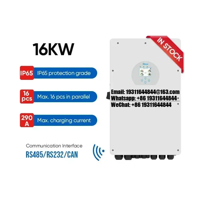 Deye 12KW 14KW 16KW Hybridný menič jednofázovo 16KW Solar Inverter Deye Solar Sun-16K-SG01LP1-EU