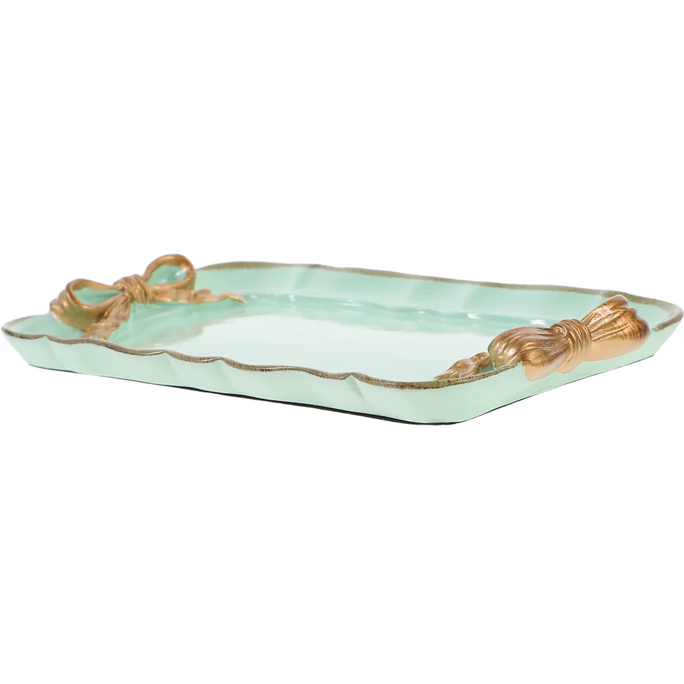 Dezertné tanierske taniere Tray Storage Storage Resin Večera