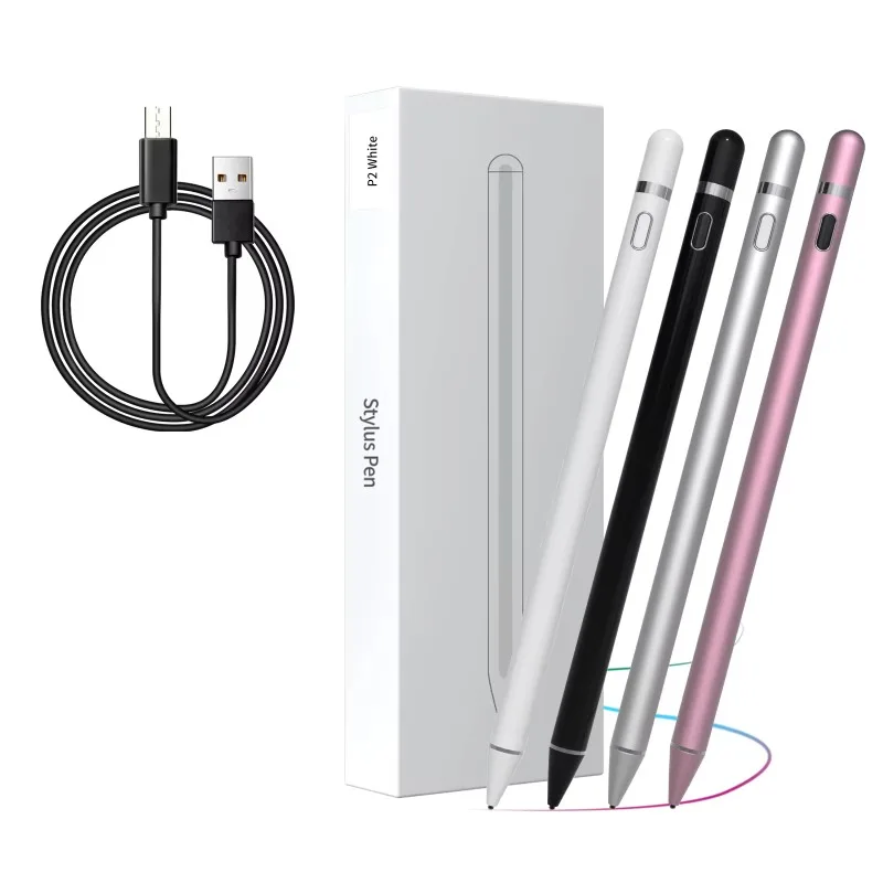 DHFW aktívny pero pero kapacitná dotyková obrazovka ceruzka pre Samsung Xiaomi Huawei iPad Tablet Tablet Phones iOS Android Cencil Drawing