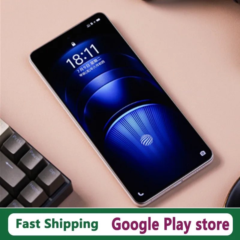 DHL rýchle dodanie Vivo IQOO NEO 9S Pro Plus mobilný telefón Snapdragon 8 Gen 3 Face ID 5500MAH 120W Charge 6,78 