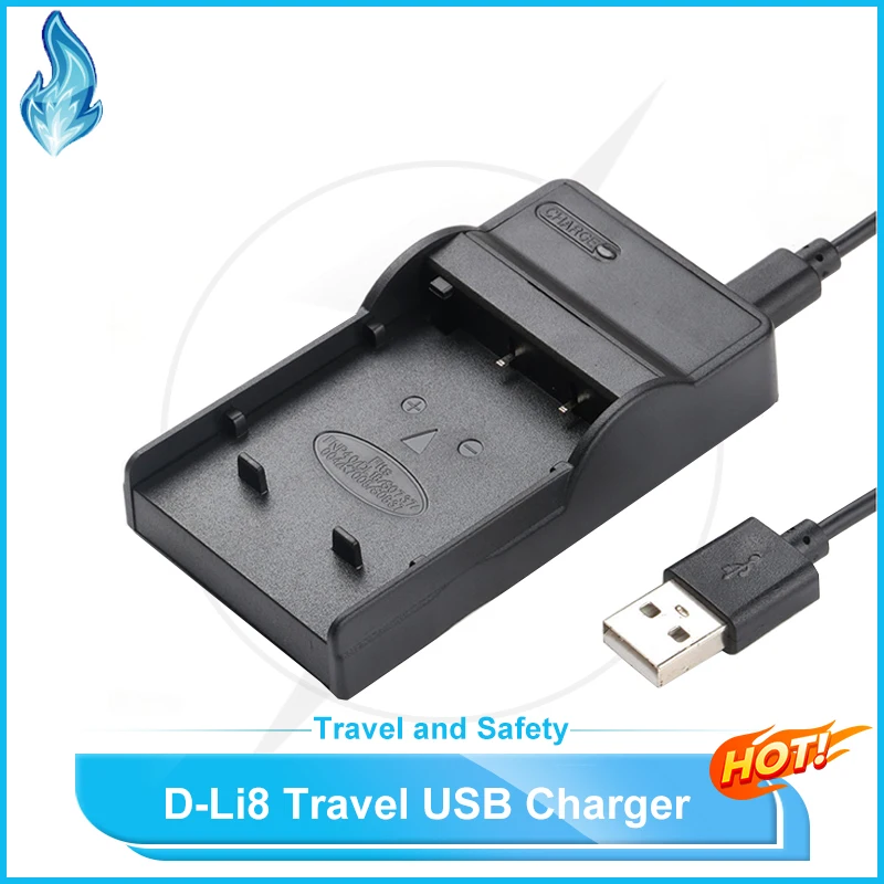 DI-LI-ION BATTERSKÁ BATTERISKÁ PRAVIDLA PRACOVNÁ Nabíjačka pre digitálne fotoaparáty Pentax A10 A20 A40 L20 T10 W10 WPI S4 S4i S5N S5N S6 OPTIO SVI