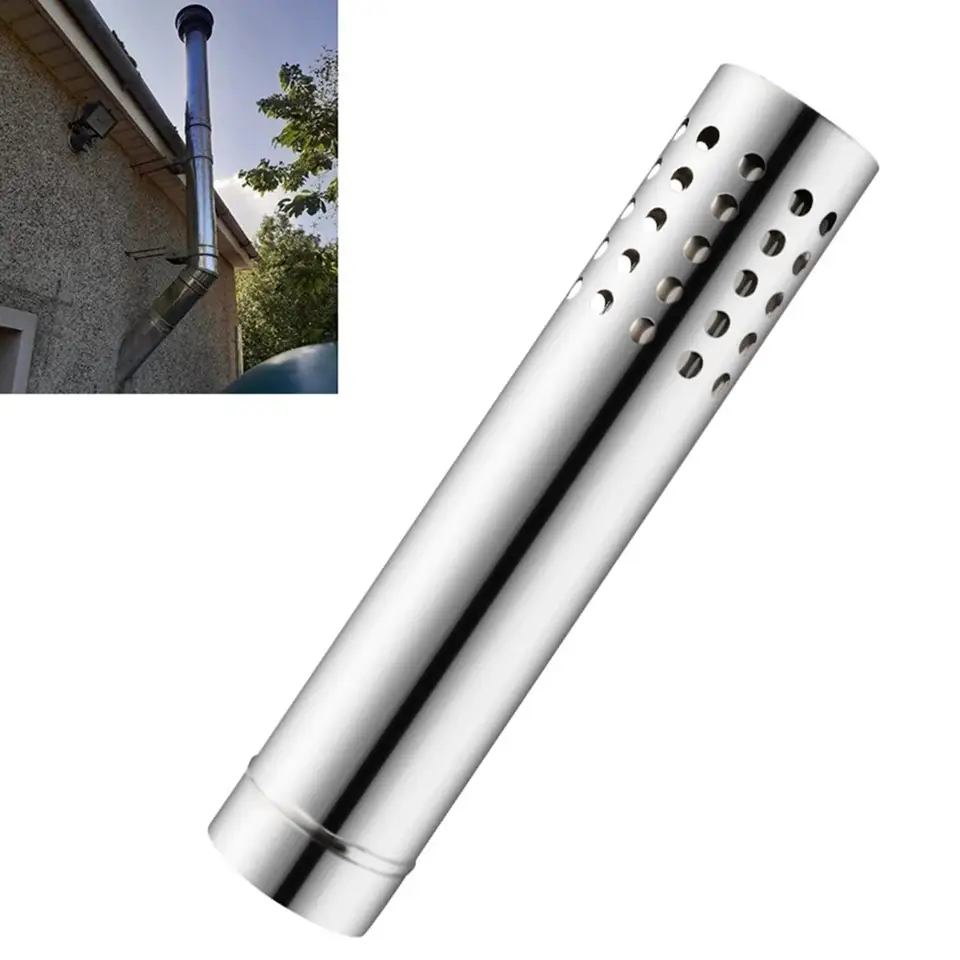 DIA 2,36 palca nalýchka predlžovacej trubice Komínový výfukový potrubie Krb pre stan potrubia pre zimné horáky