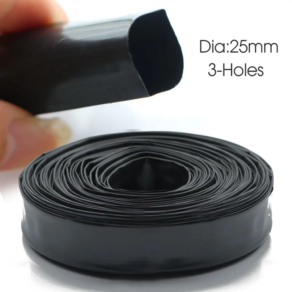 DIA: 25 mm PE Micro Spray zavlažovacia páska pre poľnohospodárske zavlažovacie hadice s otvormi záhradné trávnikové vodné kvapkovacie potrubia
