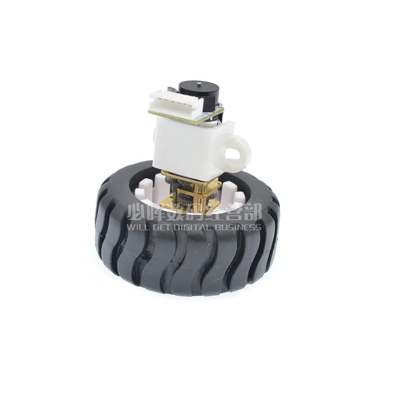 DIA 34 mm 43 mm koleso Hub Motor Sit KIT MICRO N20 DC 6V RECORE SPEFTERA 39 otáčky do 3000 ot./min.