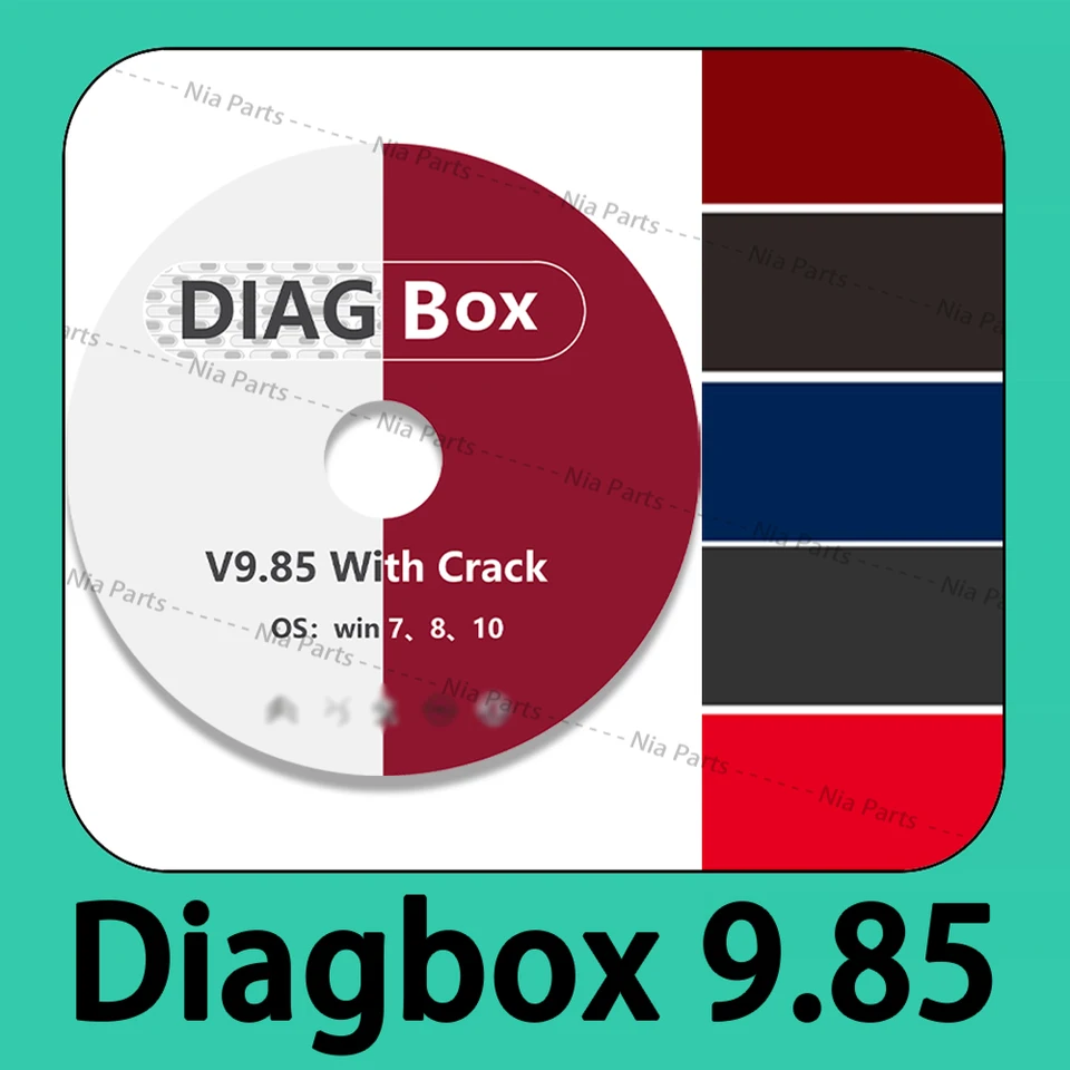 Diagbox 9.85 Výhra pre PP2000 Diagnostika adaptácie OBD2 SCANER TUNING CAPICKÁCIE Nástroje na opravu vozidla Diagnostický program Čítač kódu