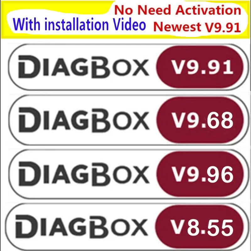 Diagbox v9.96 V9.91 V9.68 V8.55 Úplná aktualizácia pre Lexia3 PP2000 Lexia-3 Diagbox 9.96 pre diagnostický nástroj Citroen/Peogeot do 2022