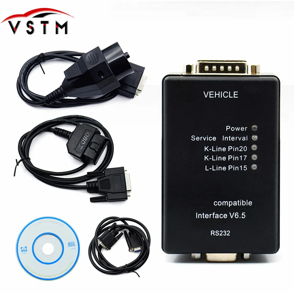 Diagnostické rozhranie Carsoft 6.5 pre BMW MCU riadené rozhranie Compatiple s E30/E31/E32/E34/E36/E38/E39/E60/E65