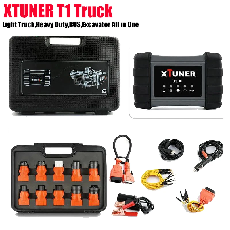 Diagnostický nástroj Xtuner T1 Diagnostický nástroj na nákladný automobil Truck OBD2 Diagnostic