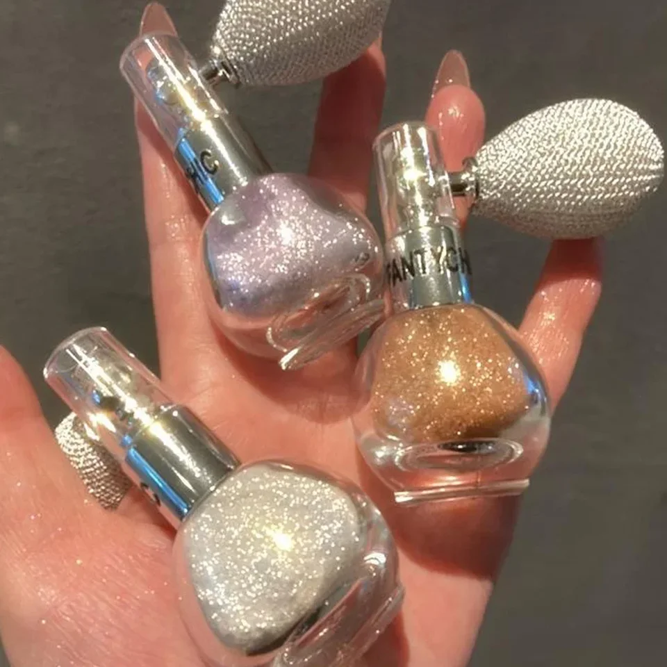 Diamant s vysokým leskom Diamond Shimmering Sprejový prášok Zvýraznenie práškového make -upu vhodný na kozmetiku vlasov na vlasy a telo na vlasy