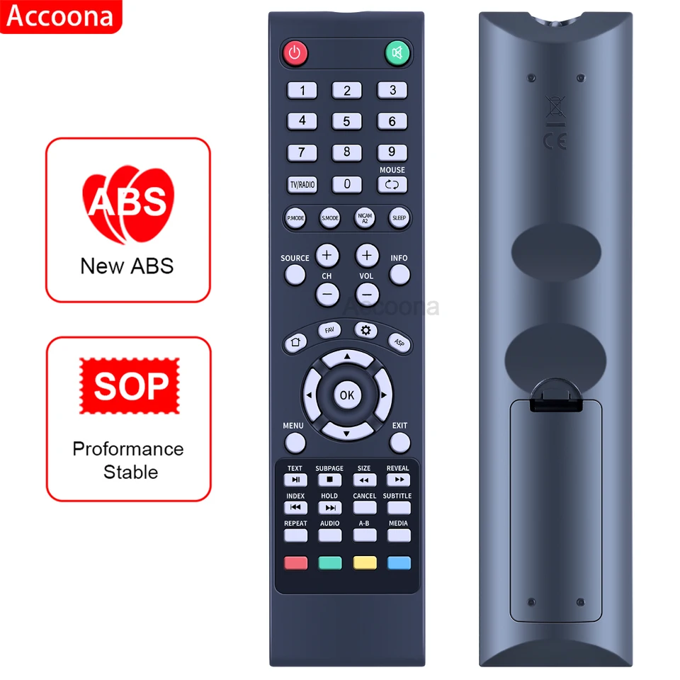 Diaľkové ovládanie pre Akai AKTV505T AKTV4620 ATE-55B5514K SMART TV