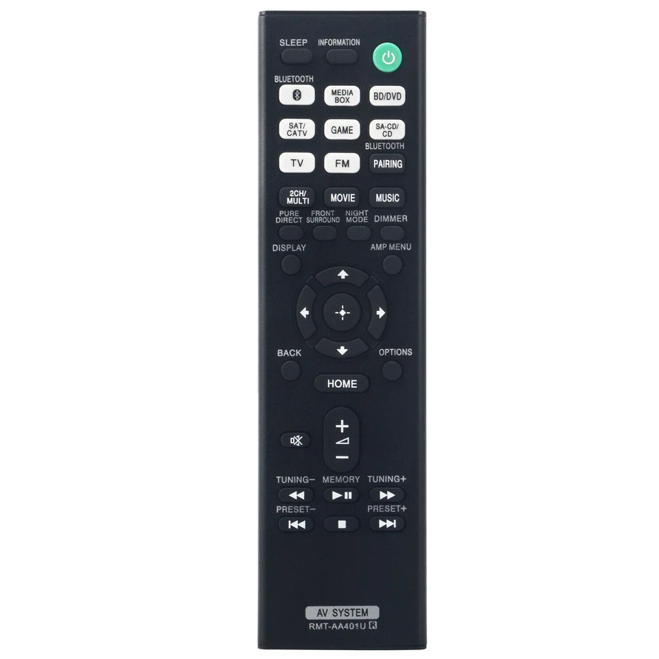 Diaľkové ovládanie pre Sony AV viacerých kanálov prijímača STR-DH590 STR-DH790