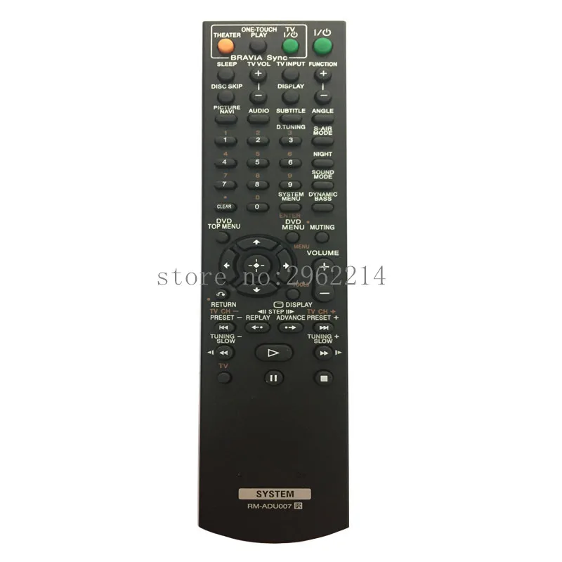Diaľkové ovládanie RM-ADU007 pre Sony AV System DAV-HXD275 HDX567WF HDX-475