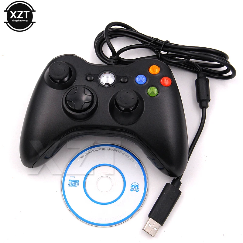 Diaľkový ovládač pre počítačový ovládač Pad USB Wired Joypad Gamepad pre Windows 7/8/10 Joystick Control Not for Xbox 360