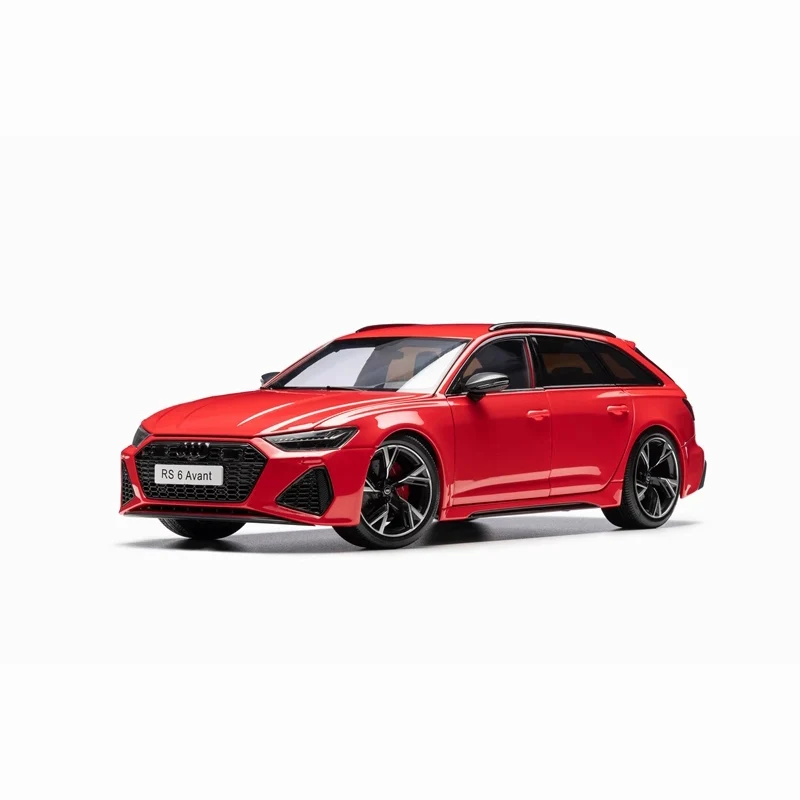 Die-Cast 1:18 Scale Audi RS6 Avant C8 Wagon Simulation Zliatina zliatiny Model Model Model Fanúšikov
