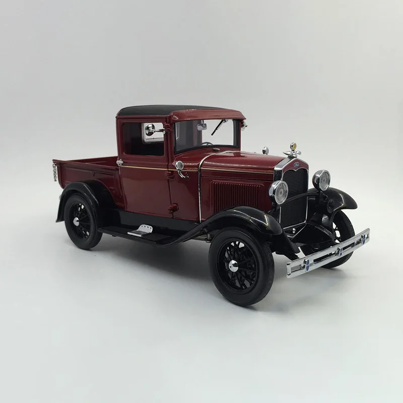 Diecast 1:18 Stupnica 1931 Ford Model A Pickup 61111Alloy Model Collection Collection Suvenír Display Ozdoby