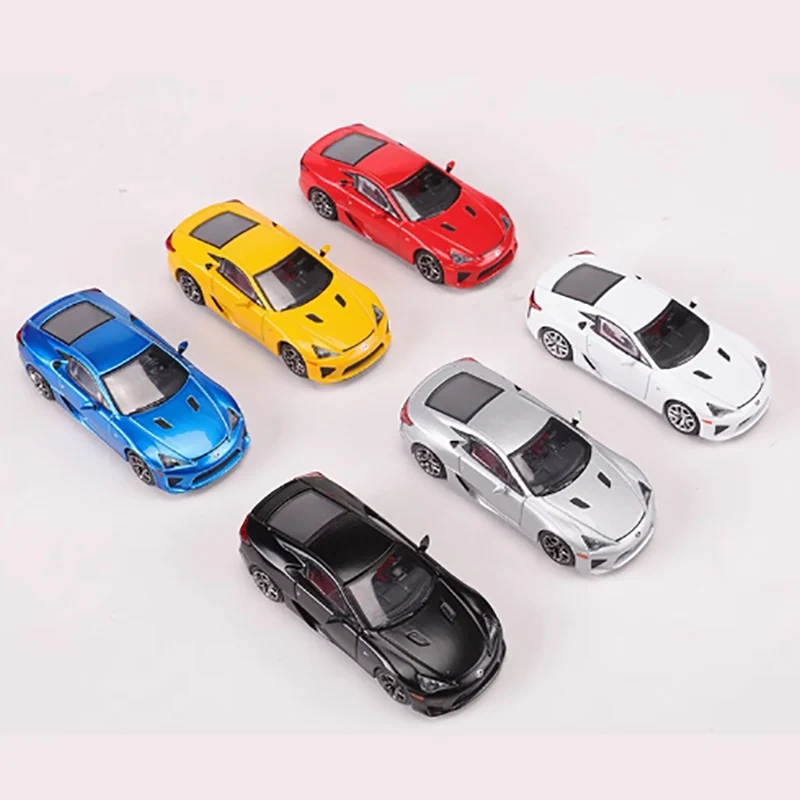 Diecast 1:64 Modely zliatiny LFA zliatiny pre dospelých Hračky Hračky Zberateľné suveníry
