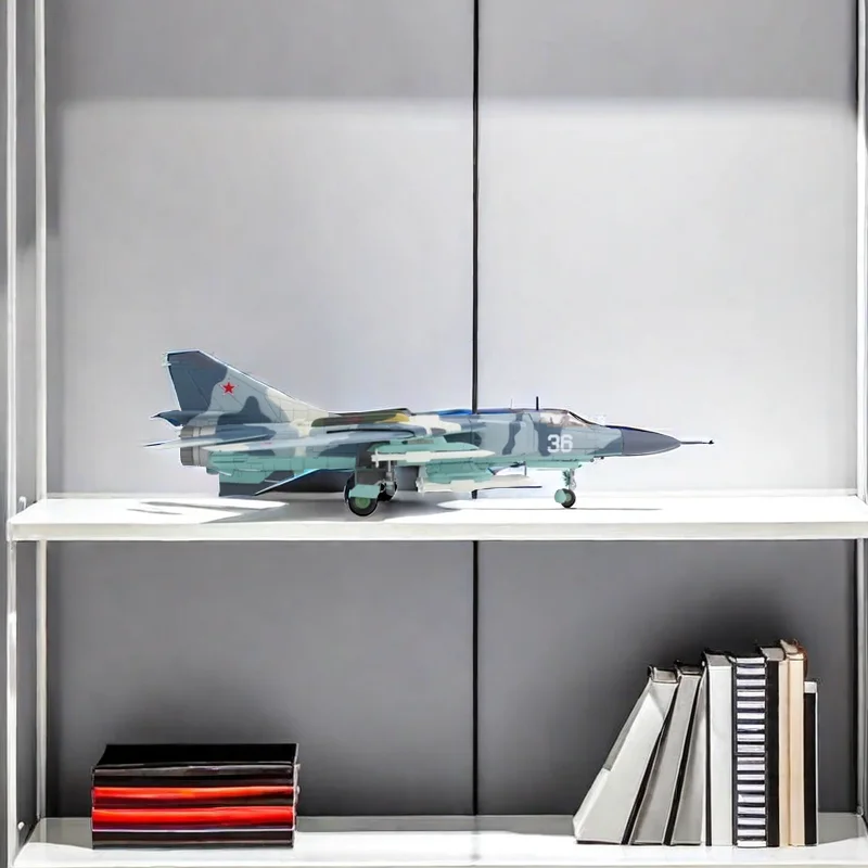 Diecast 1:72 Stupnica HA5314 MIG-23 FISHISTER RUSKÉHO ADBSILNOVÝCH ZLETNÝCH ZLETNÝCH MODELOVÝCH MODEL SUVENIR PRE DOSTATOČNÝCH BOY