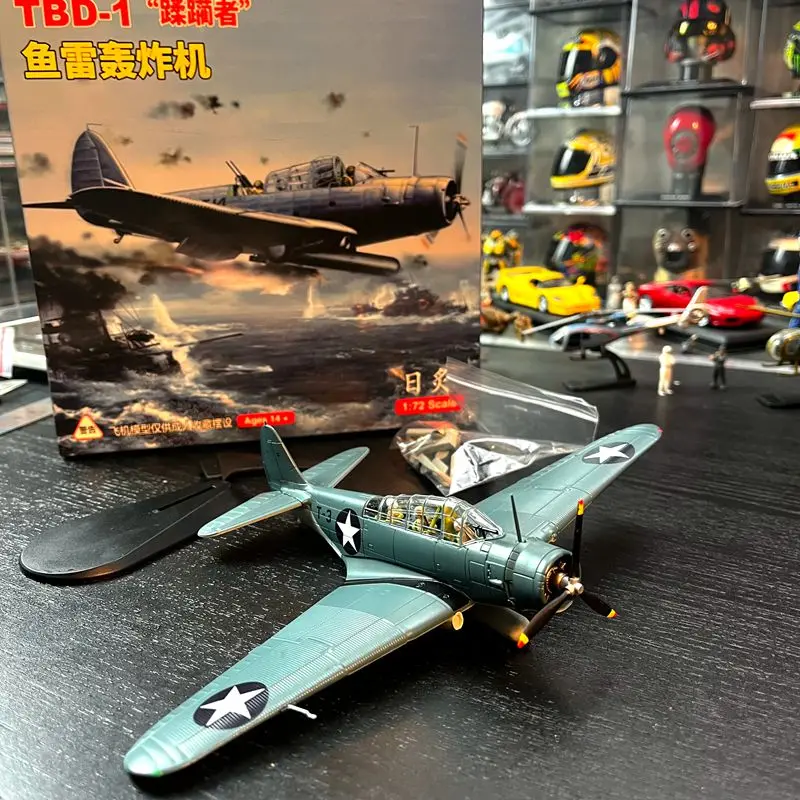 Diecast 1/72 v mierke zliatiny Aircraft Model BD-1 Destroyer Bomber Collection Boutique Decoration Disk