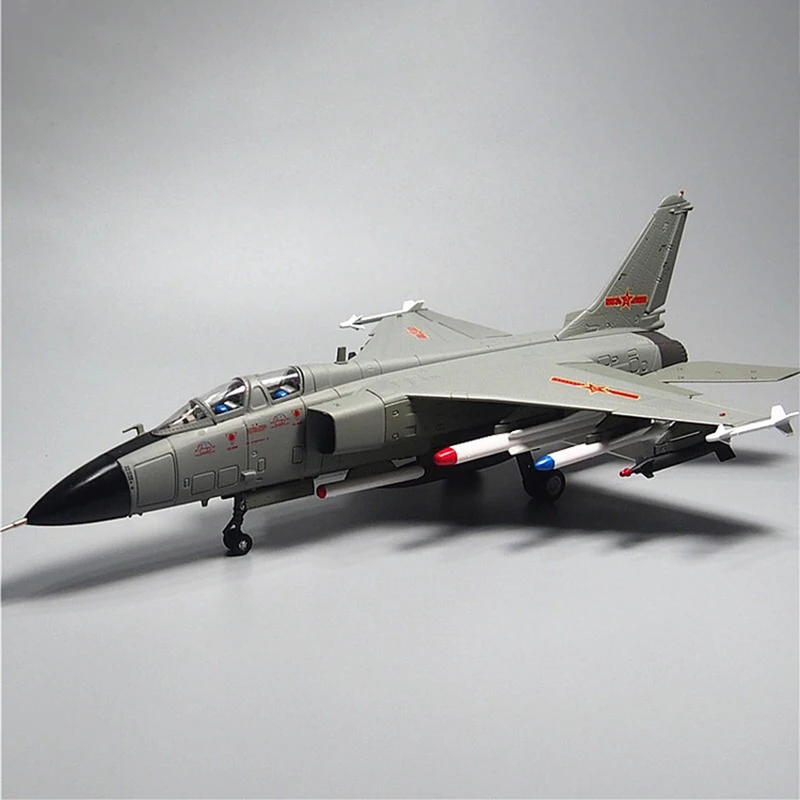 Diecast 1:72 Čínske letectvo JH 7 stíhací zliatinový simulačný model Aircraft Model Dokončené ozdoby