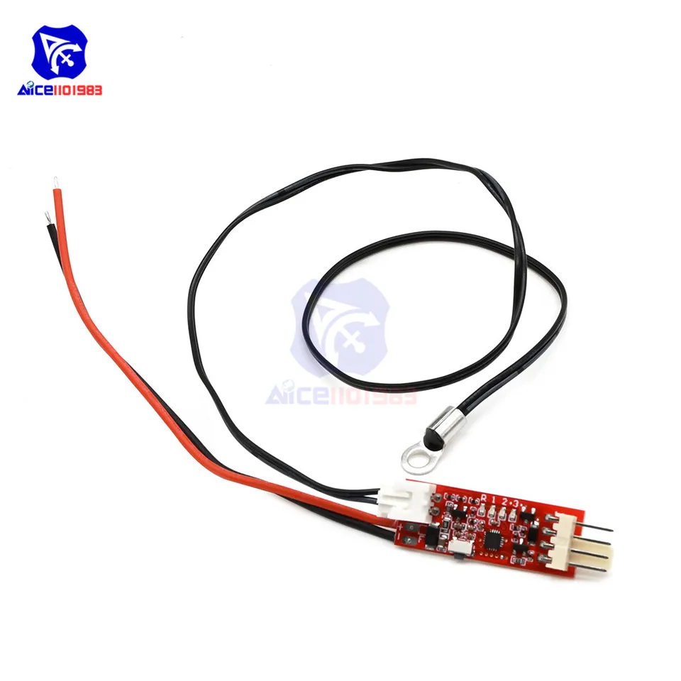 DIEMORE 4 drôt PWM PC CPU CPU Ventilátorový regulátor regulátora Automatického vypínania modulu s snímačom DC 12V