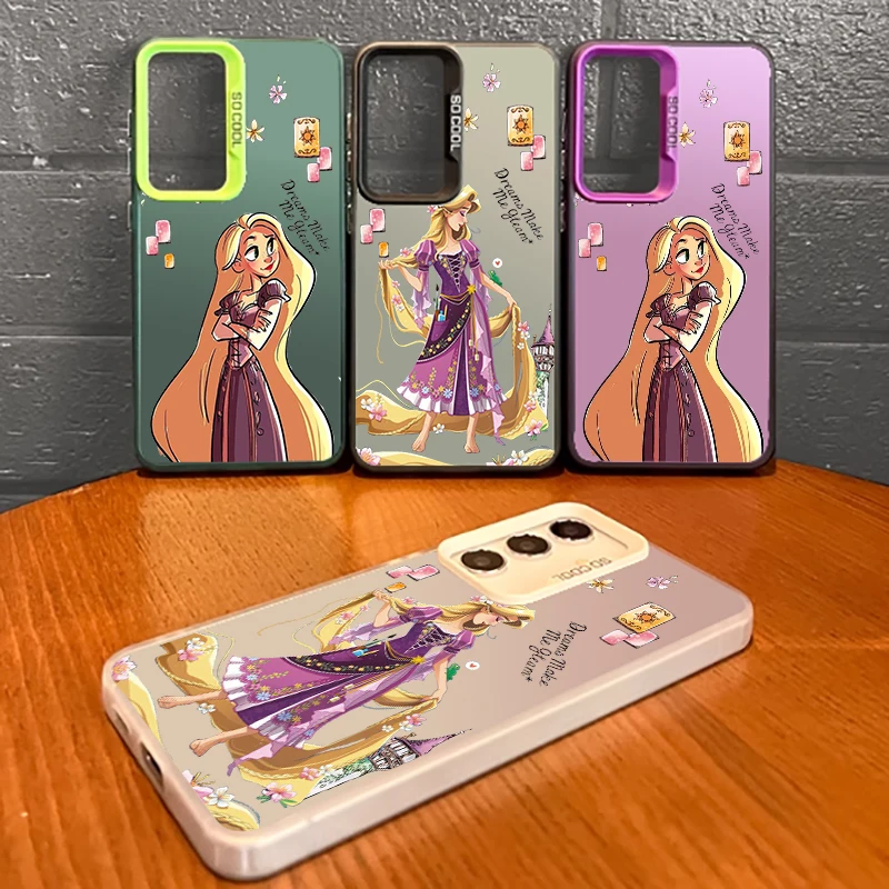 Dievča Disney Tangled Rapunzel pre Samsung Galaxy S24 S23 S22 S21 S20 POZNÁMKA 20
