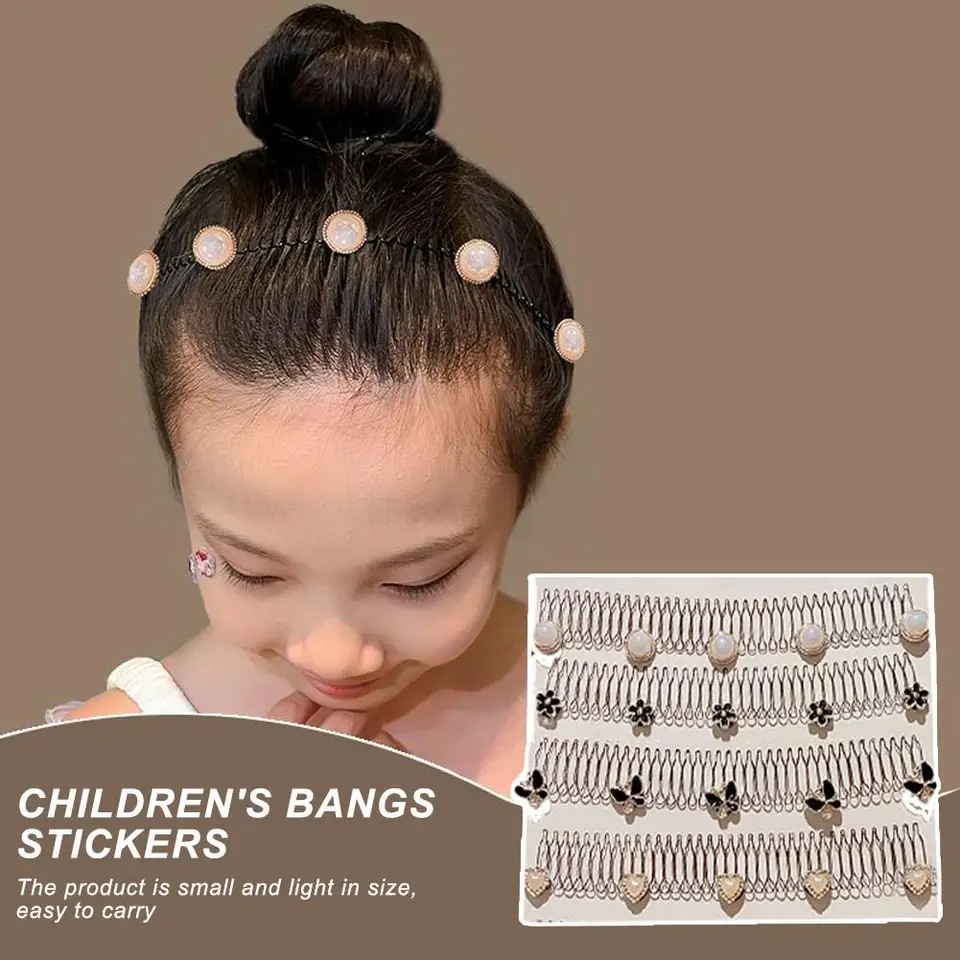 Dievčatá zlomené vlasy Comping Detské rany slepky na vlasy zadné doplnky Spoon kefka na vlásenky Hair Headdress Orga W8X3