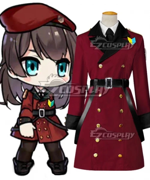 Dievčenský veliteľ frontovej línie Halloween outfit Suit Patier Adult Set vianočné karnevalové role Play Coat Set Cosplay kostým E001