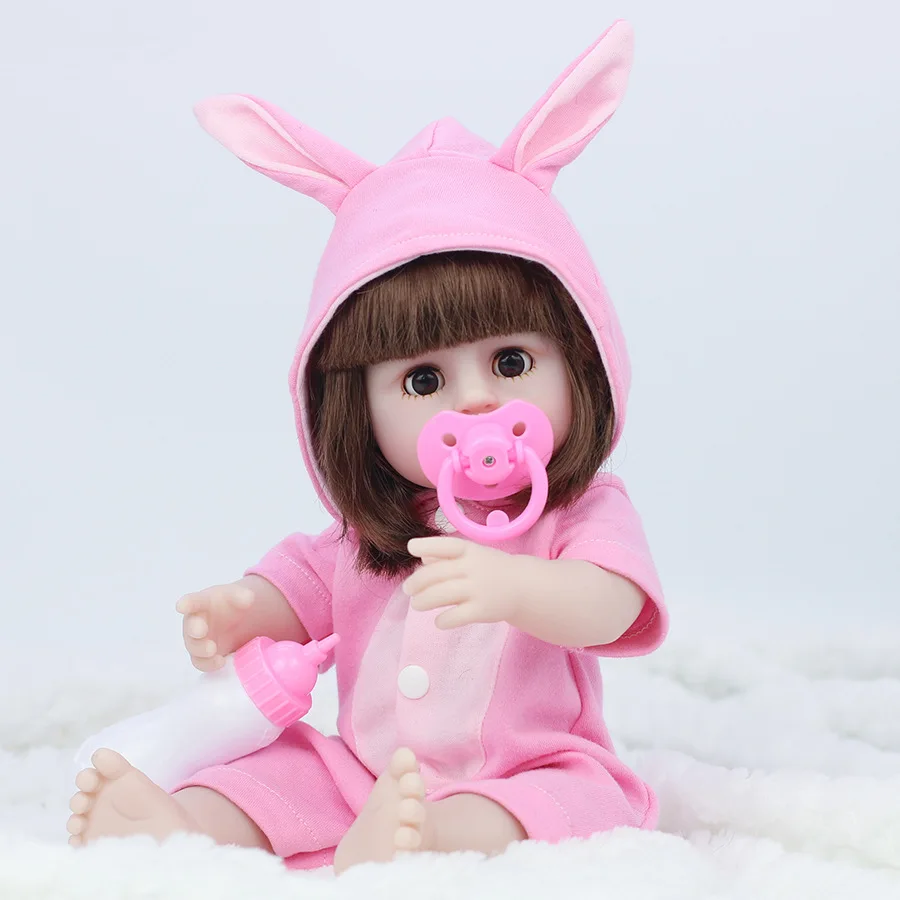 Dieťa Reborn Doll Kids Artikulované bábiky Dievčatá forma pre znovuzrodené napodobňovanie