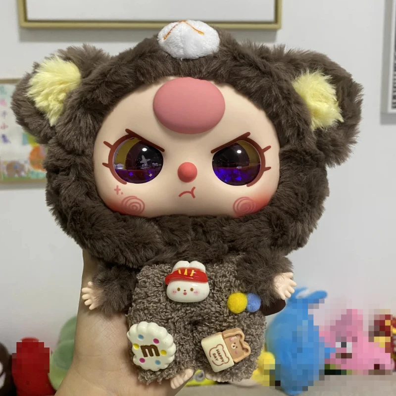 Dieťa tri veľké hlavy Baby Zipper Bag tajomstvá Series Prekvapenie slepých boxov hračky Trendy Play Desktop Ornament Kids hračky halloween darček