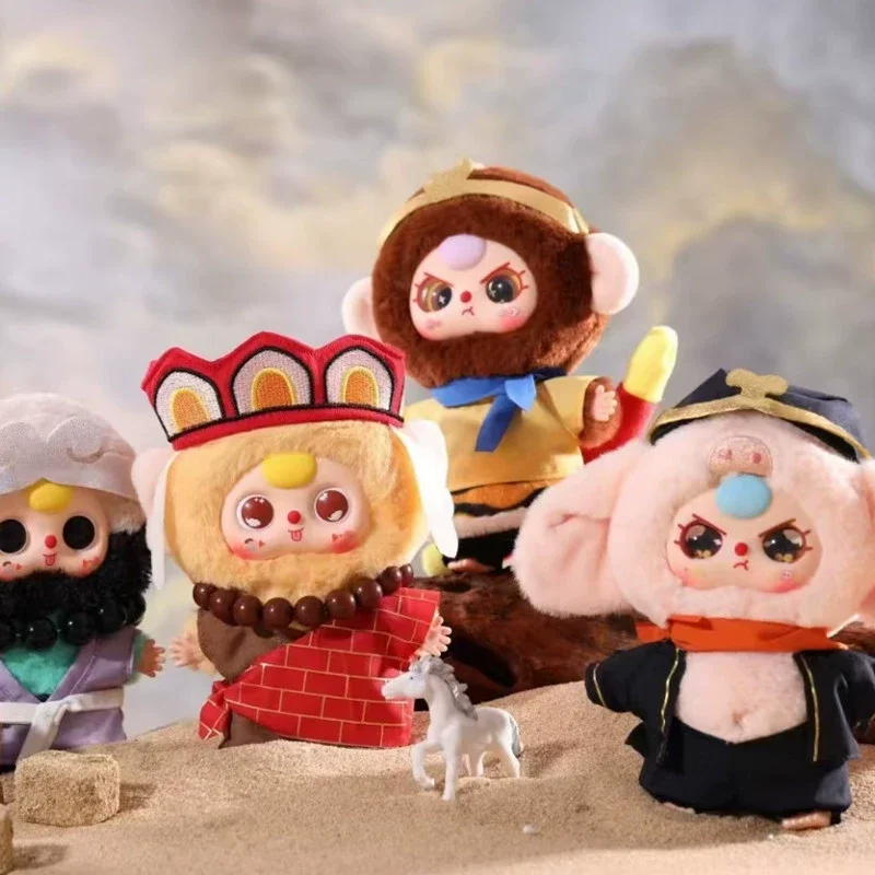 Dieťa tri zmätok v nebi série slepých boxov hračky Figuríny Modely Desktop Ozdobia Detské narodeninové darčeky