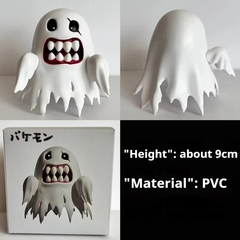 Digimon Adventure Anime postava Bakemon figurín 9cm PVC roztomilý socha modelka Zbierka bábiky Zbierka stola dekorácia halloween detský darček