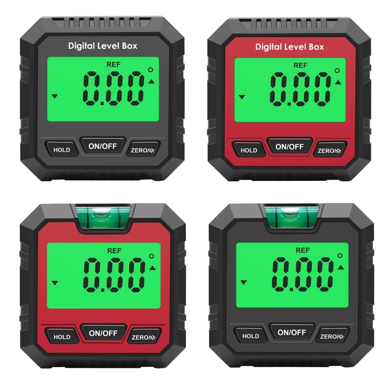 Digitálna úroveň W2E3 a nálezca / inklinometer / skosenie pre