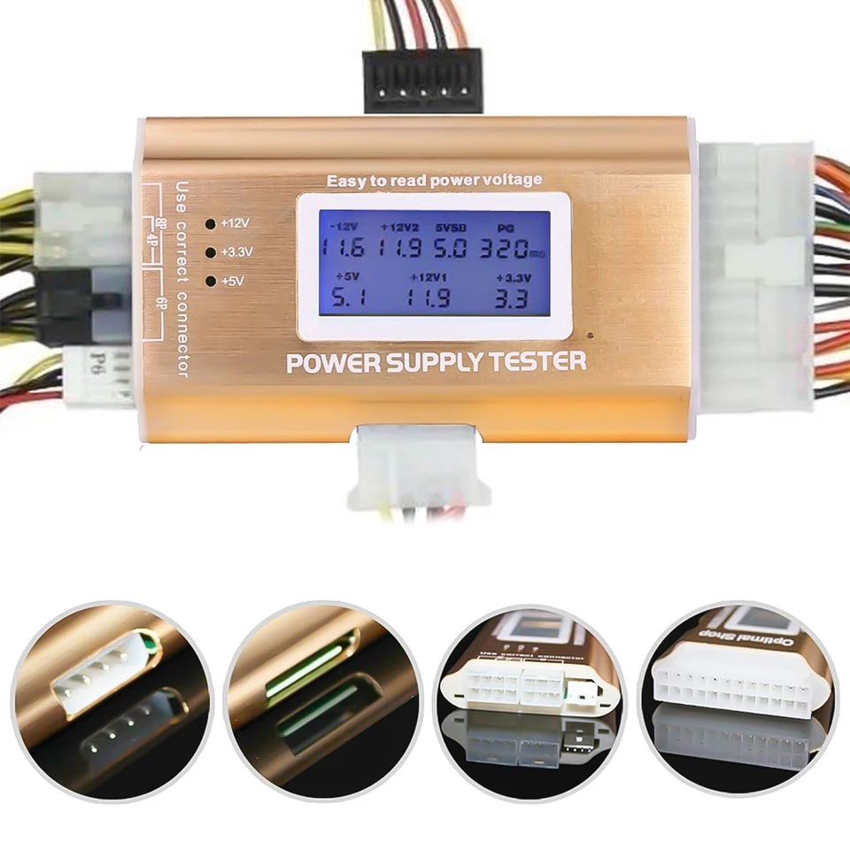 Digitálny LCD displej PC Počítač 20/24