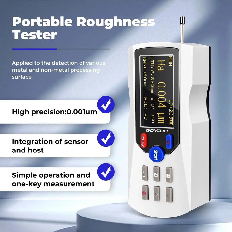 Digitálny meter tester na drsnosť povrchu s LCD displejom vreckovým prístrojom TR200