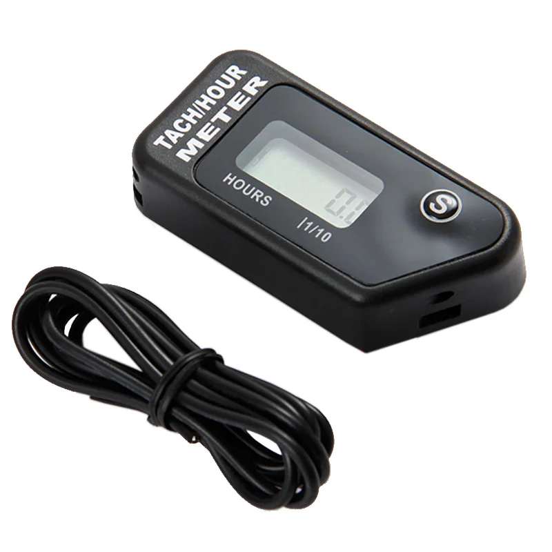 Digitálny tachometer induktívny hodinový meter, ktorý je možné presídliť na plyn