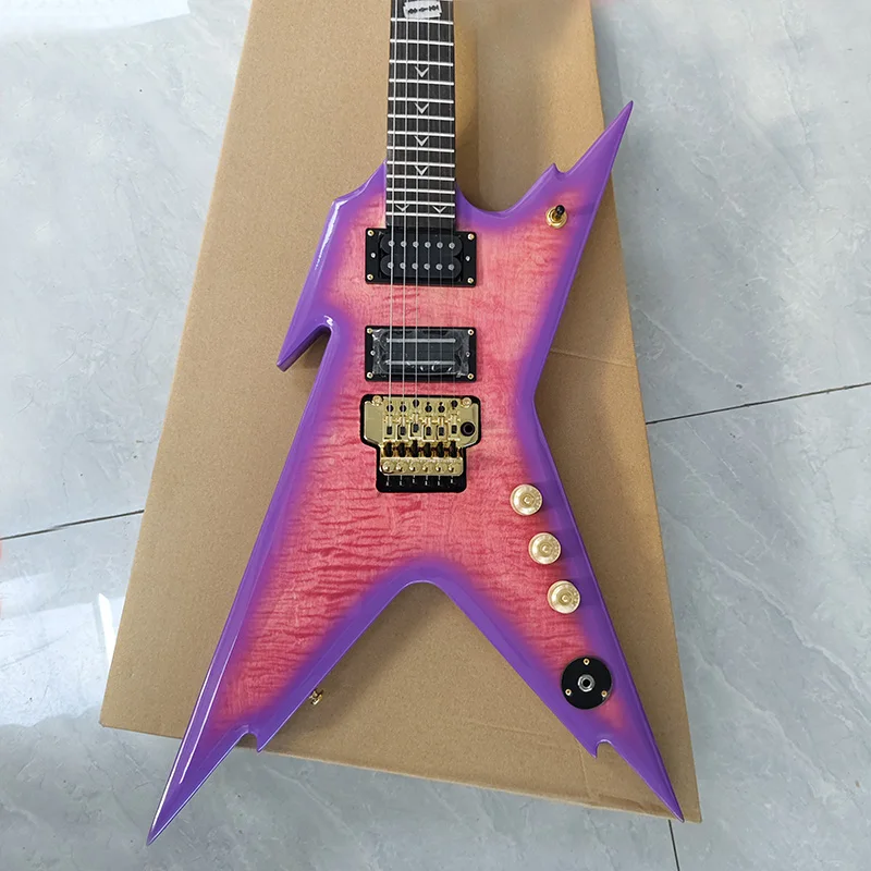 Dimebag Darrel, Billy Bo Jupiter Electric Guitar OEM, Bigsby Tremolo Bridge, k dispozícii na sklade. Rýchly kmeň