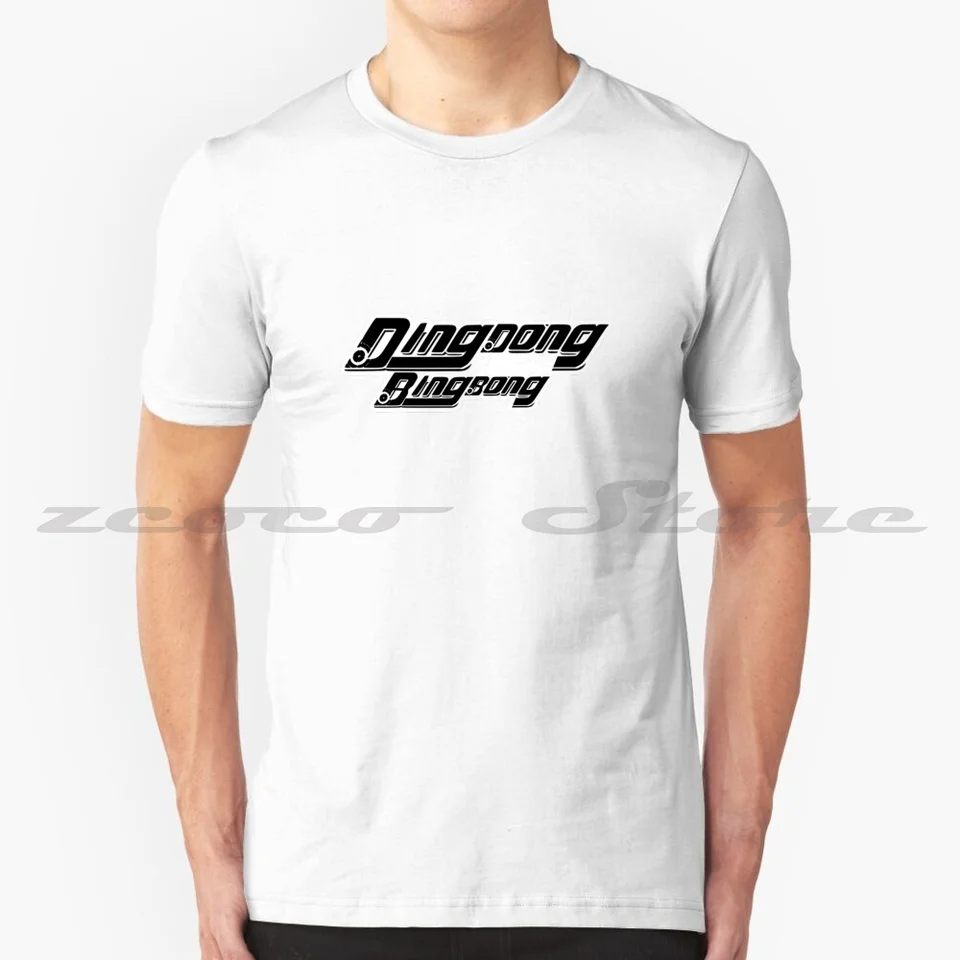 Ding Dong Bing Bong Tričko 100% bavlna Pohodlné vysokokvalitné hry Grumps Videohry Danganronpav1 Danganronpav2 Killing