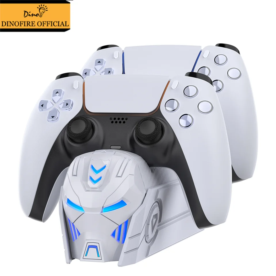 Dinofire Wireless Controller Dual Fast Charger pre PlayStation 5 Controller pre nabíjaciu stanicu Sony PS5 Joystick Gamepad