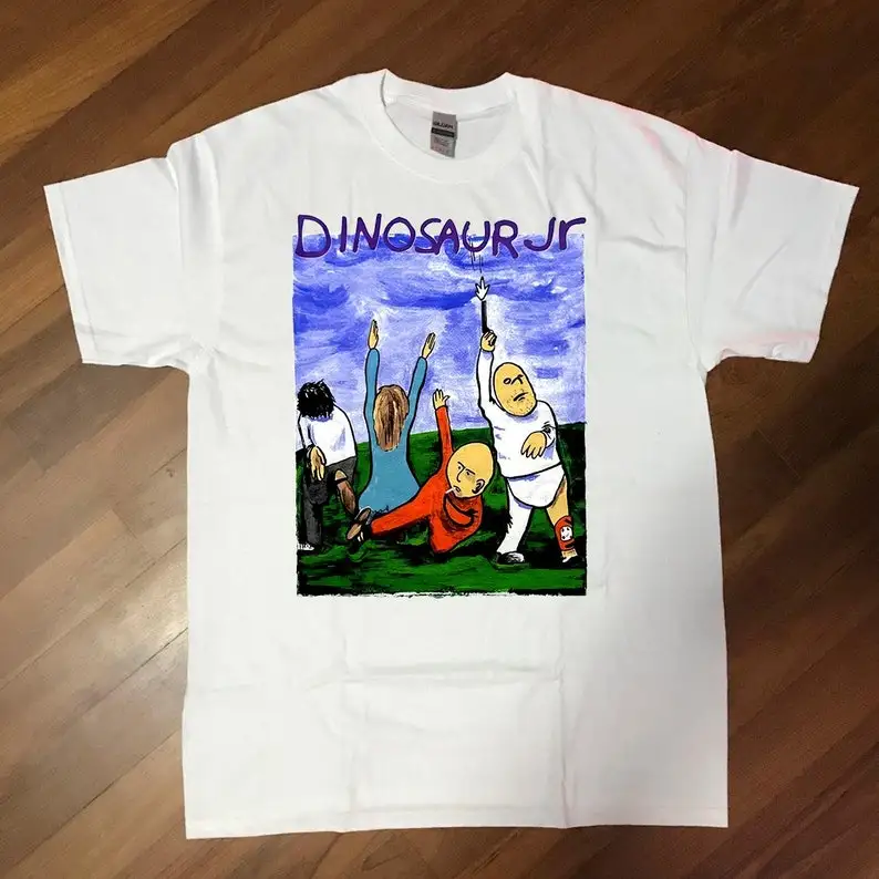 Dinosaur Jr 1994 Kids with Guns T-Shirt Band Tour Tour 90. roky hudba