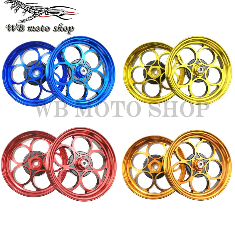 DIO Motocykel modifikovaný hliníkový zliatinový predný zadný kolesá RIM Disk BrzdE pre DIO50 AF17 AF18 AF25 AF27 AF28 Z4 ZX AF34 AF35 AF56