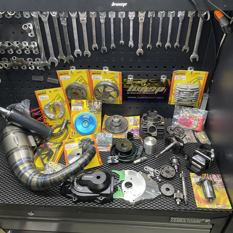 DIO50 Big Bre Set 132 ccm chladený vzduchom 56 mm valc 55 mm kľukový hriadeľ Arnada Elite S Dio AF16 AF18